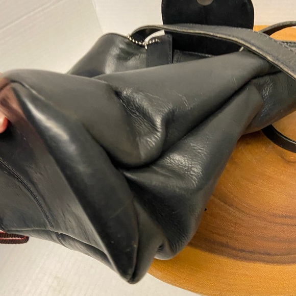 J Jill Leather Tote Bucket  Bag - Picture 6 of 9